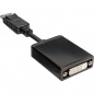 Preview: InLine DisplayPort Adapter Cable, black, 0.15m, 
DisplayPort Male to DVI-D 24+1 Female
