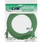 Preview: InLine Patch Cable CAT5E F/UTP, green, 7.5m