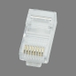 Preview: LogiLink CAT5E RJ45 Plug Connector, unshielded,
for round stranded cable, 100-pack