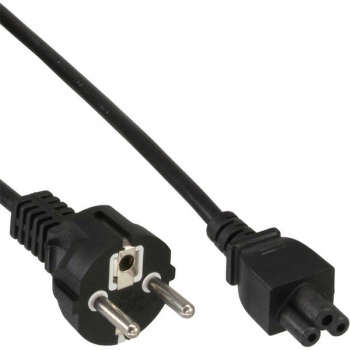 InLine Power Cord 10A/250V, black, 7.0m, 
CEE7/7 (straight)  to IEC320-C5