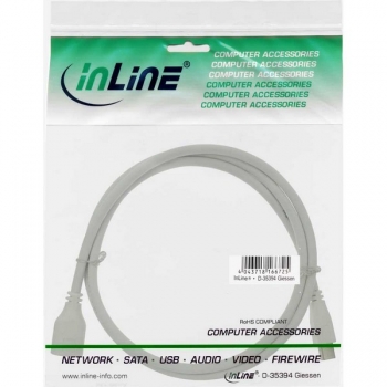 InLine Mini DisplayPort Extension Cable, white, 1.0m, 
Mini DP Male to Female