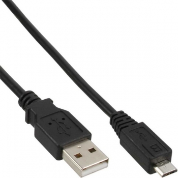 InLine USB 2.0 Adapter Cable, 1.0m, 
A Male to Micro B Male
