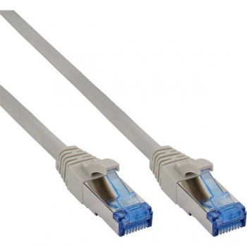 InLine Patch Cable CAT6A S/FTP, grey, 10m