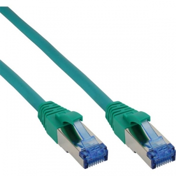 InLine Patch Cable CAT6A S/FTP, green, 0.5m