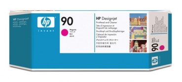 HP 90 DesignJet Printhead/Printhead Cleaner, magenta