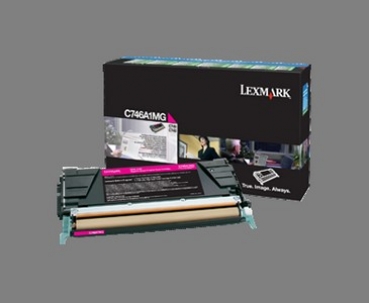 Lexmark Toner Cartridge C746A1MG, magenta