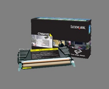 Lexmark Toner Cartridge C746A1YG, yellow