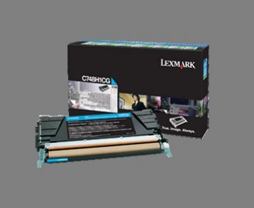 Lexmark Toner Cartridge C748H1CG, cyan