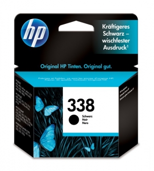 HP 338 Ink Cartridge, black, 11ml