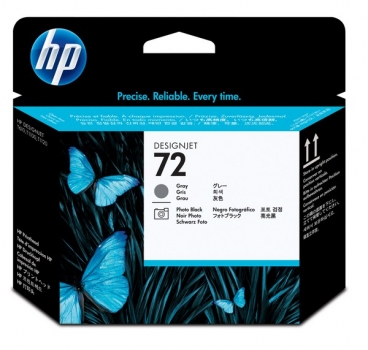 HP 72 DesignJet Print Head, photo black & grey