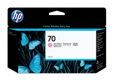 HP 70 DesignJet Ink Cartridge, 130ml, light magenta