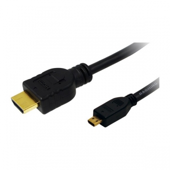 LogiLink HDMI Adapter Cable, black, 1.5m 
HDMI Male to Micro HDMI Male, gold-plated