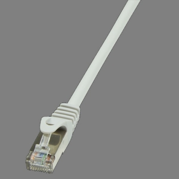 LogiLink Patch Cable CAT6 F/UTP, grey 0.5m