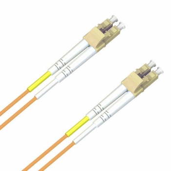 ACS FO Duplex Patch Cable, 50/125 (MM), OM2,
LC-LC, LSZH, orange, 1.0m