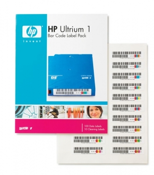 HP Ultrium 1 Automation Bar Code Label Pack