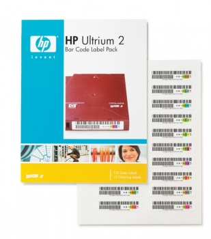 HP Ultrium 2 Automation Bar Code Label Pack