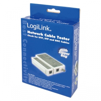 LogiLink Cable Tester for RJ45 & BNC