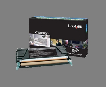 Lexmark Toner Cartridge X746H1KG, black