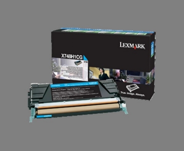 Lexmark Toner Cartridge X748H1CG, cyan