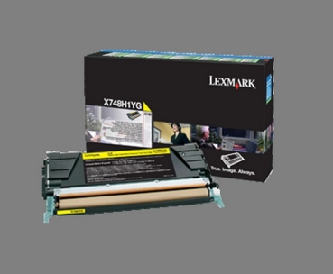 Lexmark Toner Cartridge X748H1YG, yellow