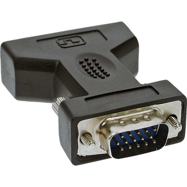 InLine DVI-A Adapter, 
analog 24+5 Female to VGA HD 15 Male