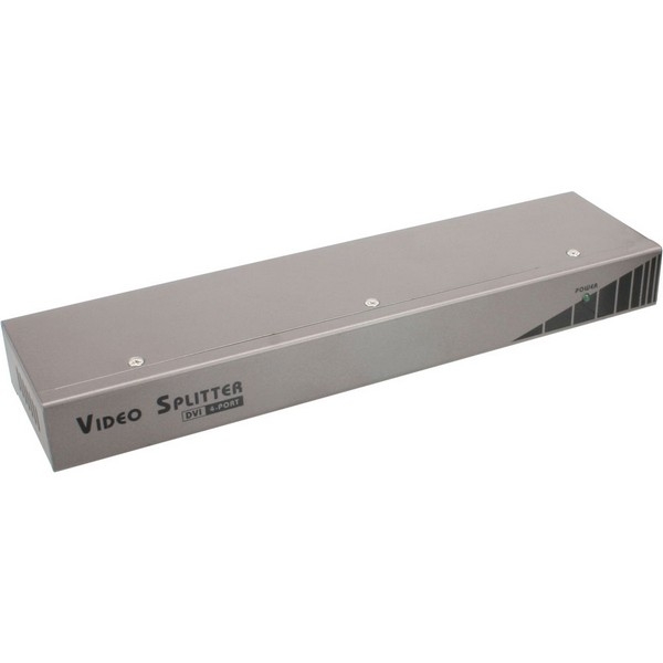 InLine DVI-D Video Splitter, 
4-port, 220V power adapter