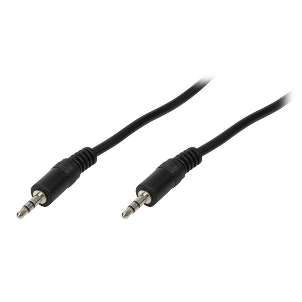 LogiLink Audio Stereo Cable, black, 3.0m, 
3.5mm Male/Male