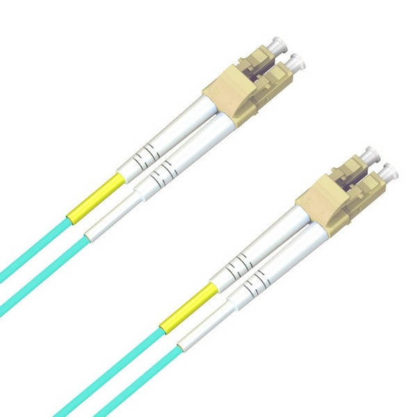 ACS FO Duplex Patch Cable, 50/125 (MM), OM4, 
LC-LC, LSZH, aqua, 3.0m