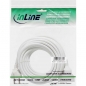 Preview: InLine Power Extension Cable, white, 10m, 
Schuko M/F, 220V Germany