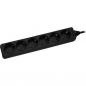 Preview: InLine Power Strip 220V, black, 
6 outlets, cord 1.5m