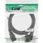 Preview: InLine Power Cord 10A/250V, black, 1.8m, 
CEE7/7 (angled) to IEC320-C13