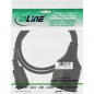 Preview: InLine Power Cord 10A/250V, black, 1.0m, 
CEE7/7 (Female) to IEC320-C14