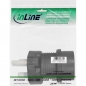 Preview: InLine Power Adapter, black, 
UK/Malta plug male to CEE7/7 female, with 5A fuse
