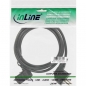 Preview: InLine Power Cord 10A/250V, black, 1.8m, 
CEE7/7 (angled) to IEC320-C13 (left -angled)