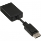 Preview: InLine DisplayPort Adapter Cable, black, 0.15m, 
DisplayPort Male to HDDB15 Female
