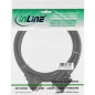 Preview: InLine DVI-D Dual Link Extension Cable, black, 3.0m, 
digital 24+1 Male - Female, 2 ferrite cores