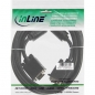 Preview: InLine DVI-A Adapter Cable, black, 3.0m, 
DVI-A 12+5 Male to VGA HD 15  Male