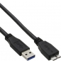 Preview: InLine USB 3.0 Adapter Cable, 0.5m, 
A Male to Micro B Male