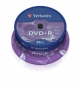 Preview: Verbatim DVD+R 16x, 4.7GB,Spindle, 25-pack
