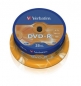 Preview: Verbatim DVD-R 16x, 4.7GB, Spindle, 25-pack