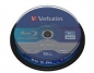 Preview: Verbatim BD-R DL, 6x, 50GB, Spindle, 10-pack