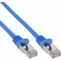 Preview: InLine Patch Cable CAT5E F/UTP, blue, 10m