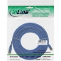 Preview: InLine Patch Cable CAT5E F/UTP, blue, 15m