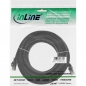 Preview: InLine Patch Cable CAT5E SF/UTP, black, 20m