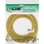Preview: InLine Patch Cable CAT5E SF/UTP, yellow, 30m
