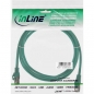 Preview: InLine Patch Cable CAT5E SF/UTP, green, 1.0m