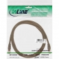 Preview: InLine Patch Cable CAT5E SF/UTP, brown, 0.3m