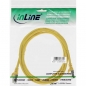 Preview: InLine Patch Cable CAT5E F/UTP, yellow, 0.5m