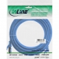 Preview: InLine Patch Cable CAT5E F/UTP, blue, 5.0m
