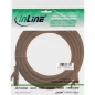 Preview: InLine Patch Cable CAT5E SF/UTP, brown, 7.5m